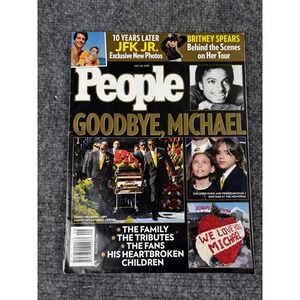 People Magazine July 20 2009 Michael‎ Jackson JFK Jr. Britney Spears Y2K